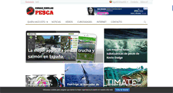 Desktop Screenshot of cosaschulasdepesca.com
